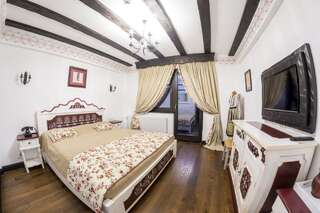 Гостевой дом Conacu´ Boierului Ponoarele Двухместный номер с 1 кроватью и собственной ванной комнатой-1