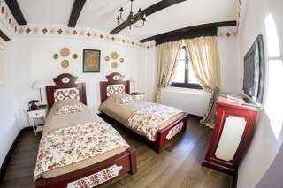 Гостевой дом Conacu´ Boierului Ponoarele Двухместный номер с 2 отдельными кроватями и собственной ванной комнатой-3
